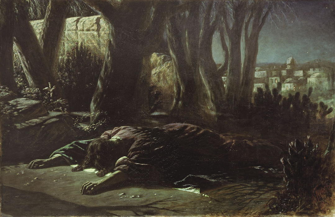 Christ In Gethsemane — Vasily Grigoryevich Perov