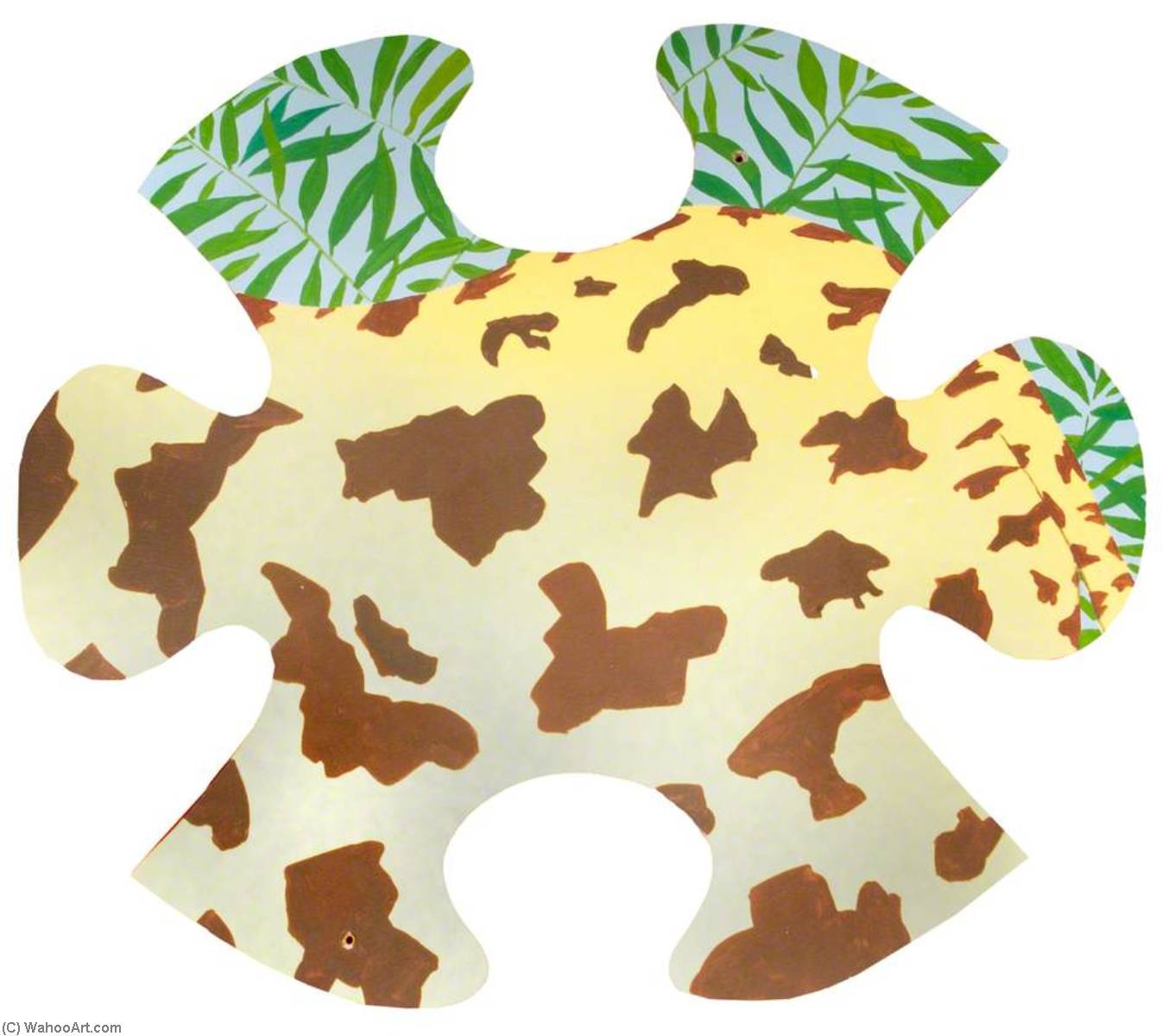 Jungle Jigsaw Giraffe Tail (14 Of 14) — Sally Court