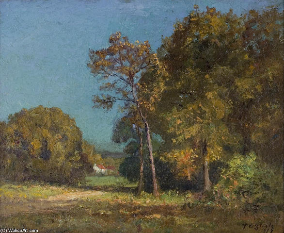 A Still October Day — Теодоре Клемент Стелл