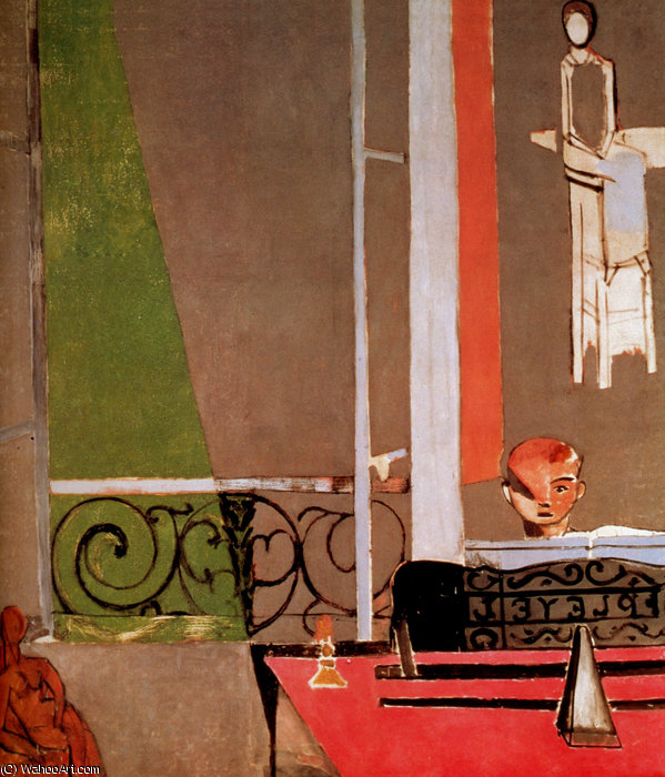 La Leçon De Piano Huile Sur Toile New York, The Museum Of Modern Art — Henri Matisse