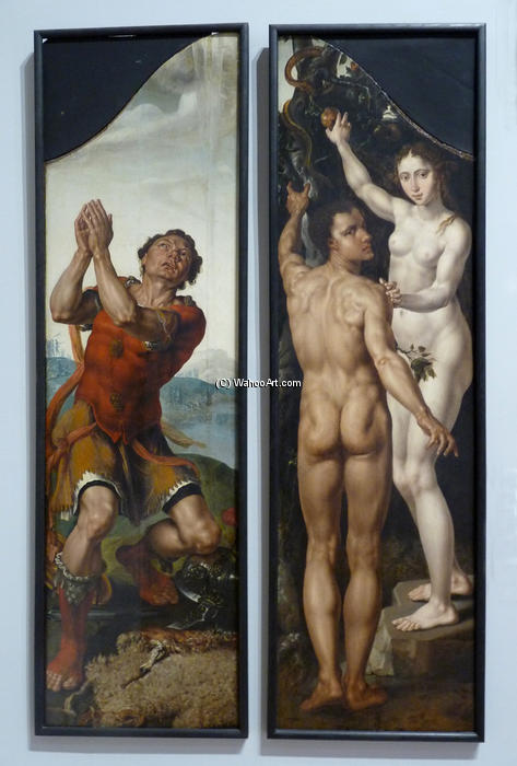 Gideon / Adam And Eve — Maerten Van Heemskerck