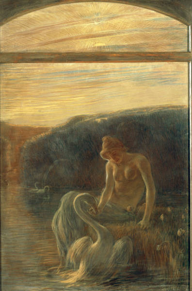 Leda — Gaetano Previati