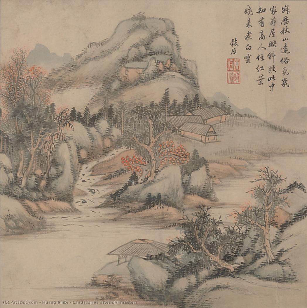 Landscapes After Old Masters — Huang Junbi