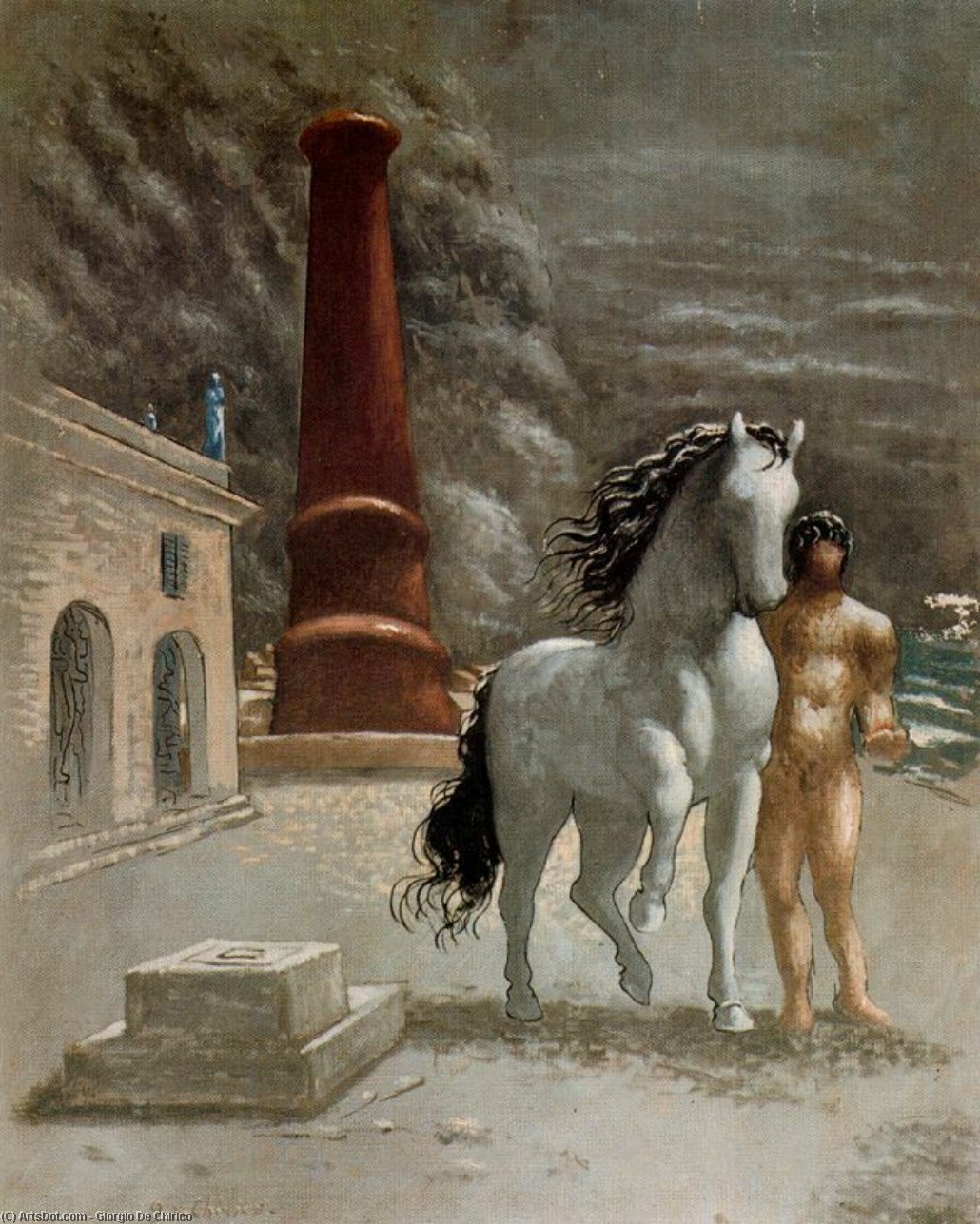The Bank Of Thessaly — Giorgio De Chirico