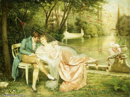 Flirtation — Charles Joseph Frédéric Soulacroix
