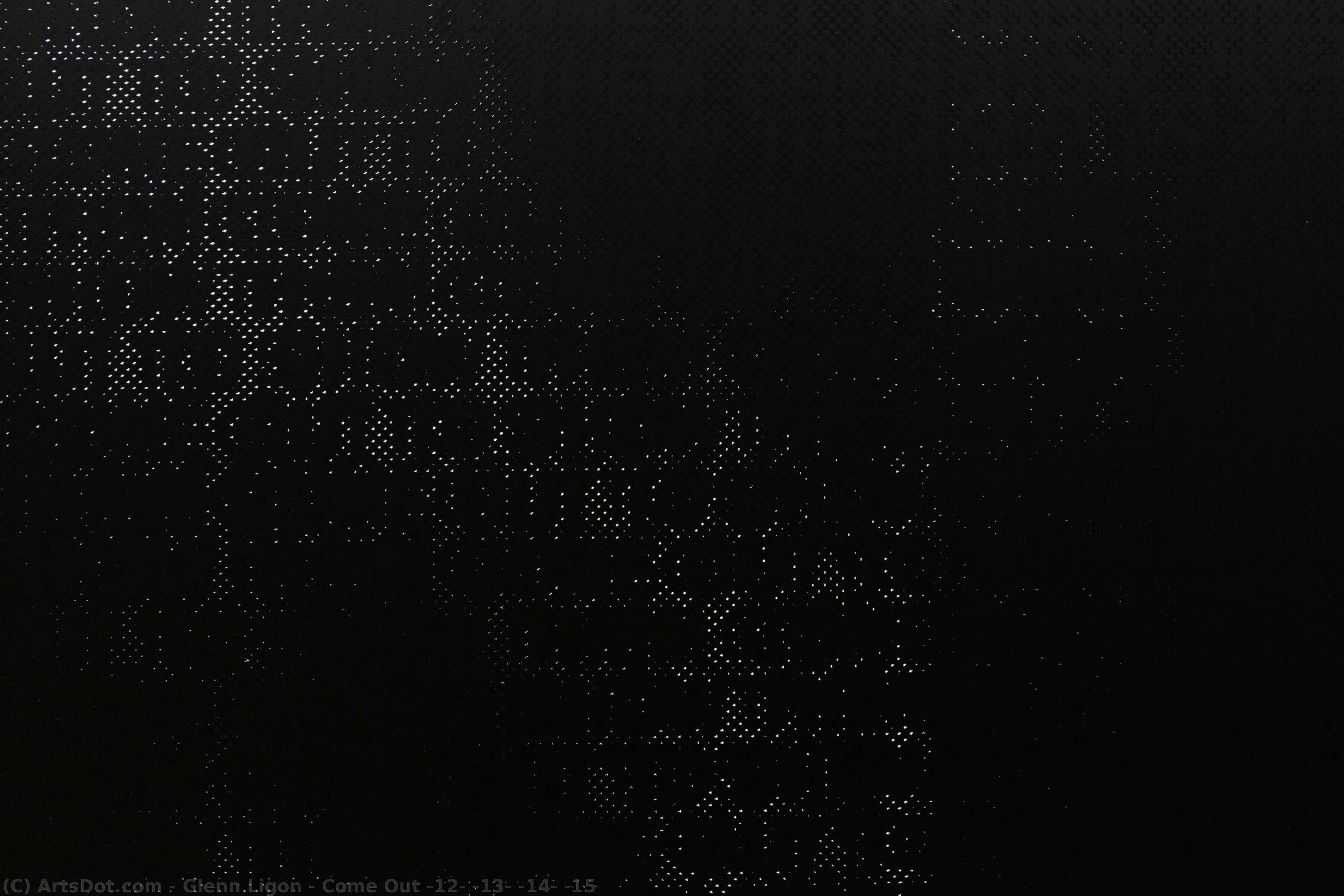 Come Out #12; #13; #14; #15 — Glenn Ligon