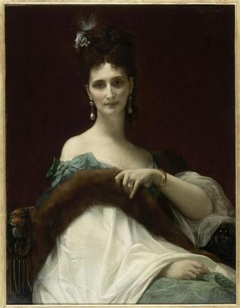 La Comtesse De Keller — Александр Кабанель