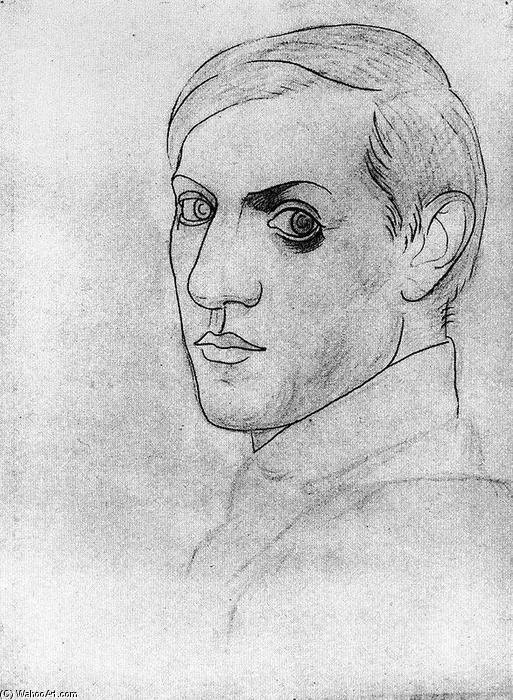 Self-portrait (12) — Pablo Picasso