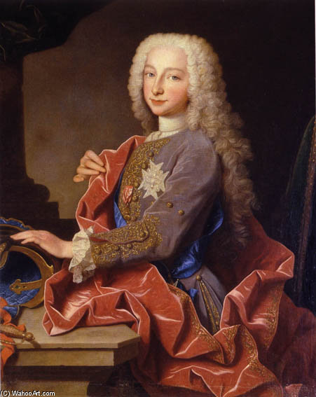 Portrait Of Charles De Bourbon — Jean Ranc