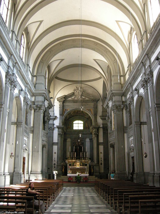 Santa Felicita, Interno — Ferdinando Ruggieri