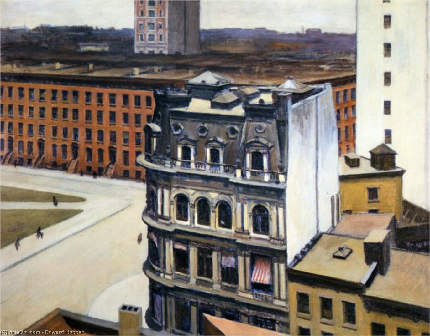The City — Едвард Хопер
