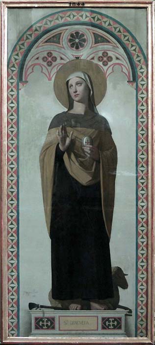 St. Genevieve, Patroness Of Paris — Jean-auguste-dominique Ingres