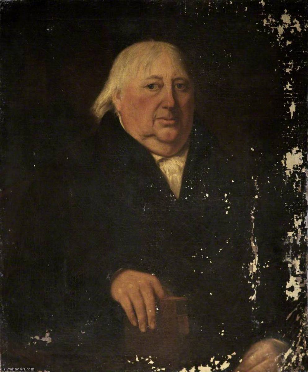 Portrait Of An Unknown Man (said To Be Joseph Fry) — Sr. John E. Ferneley