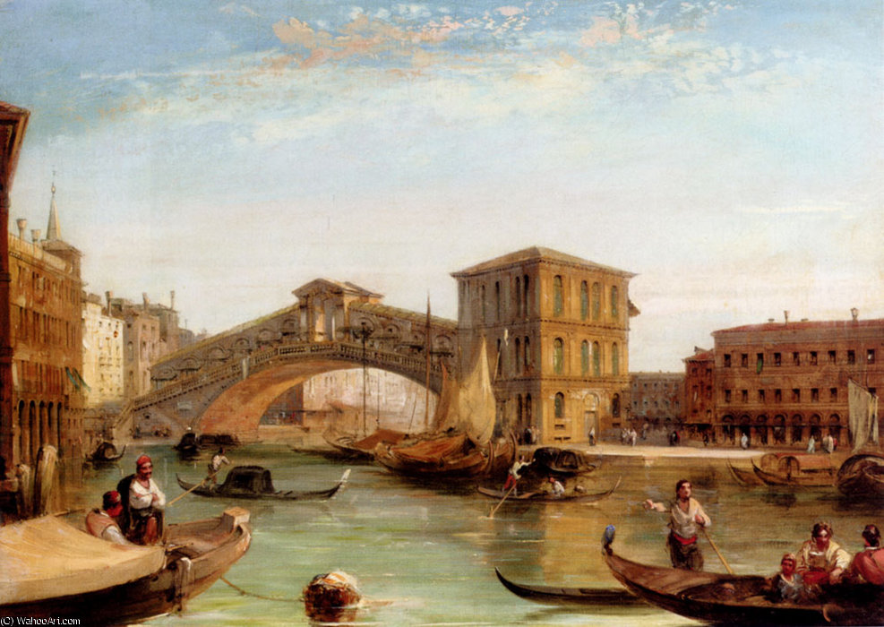 Ponto Di Rialto Canal Grande — Edward Pritchett