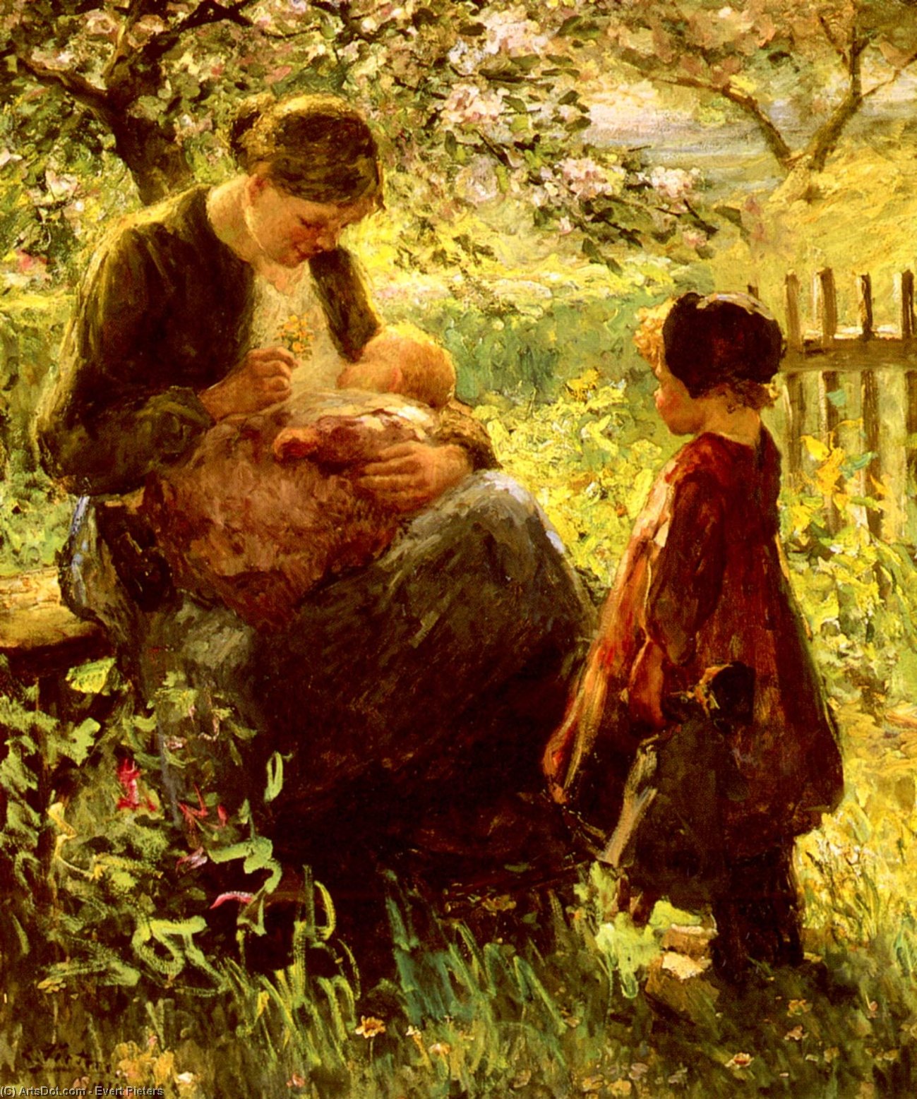 In The Orchard — Evert Pieters