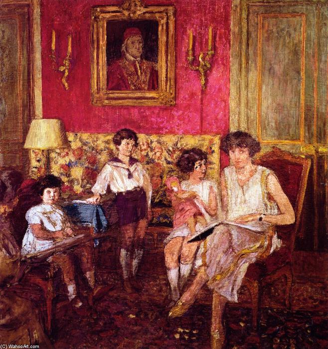 Madame Jean Bloch And Her Children — Jean-édouard Vuillard