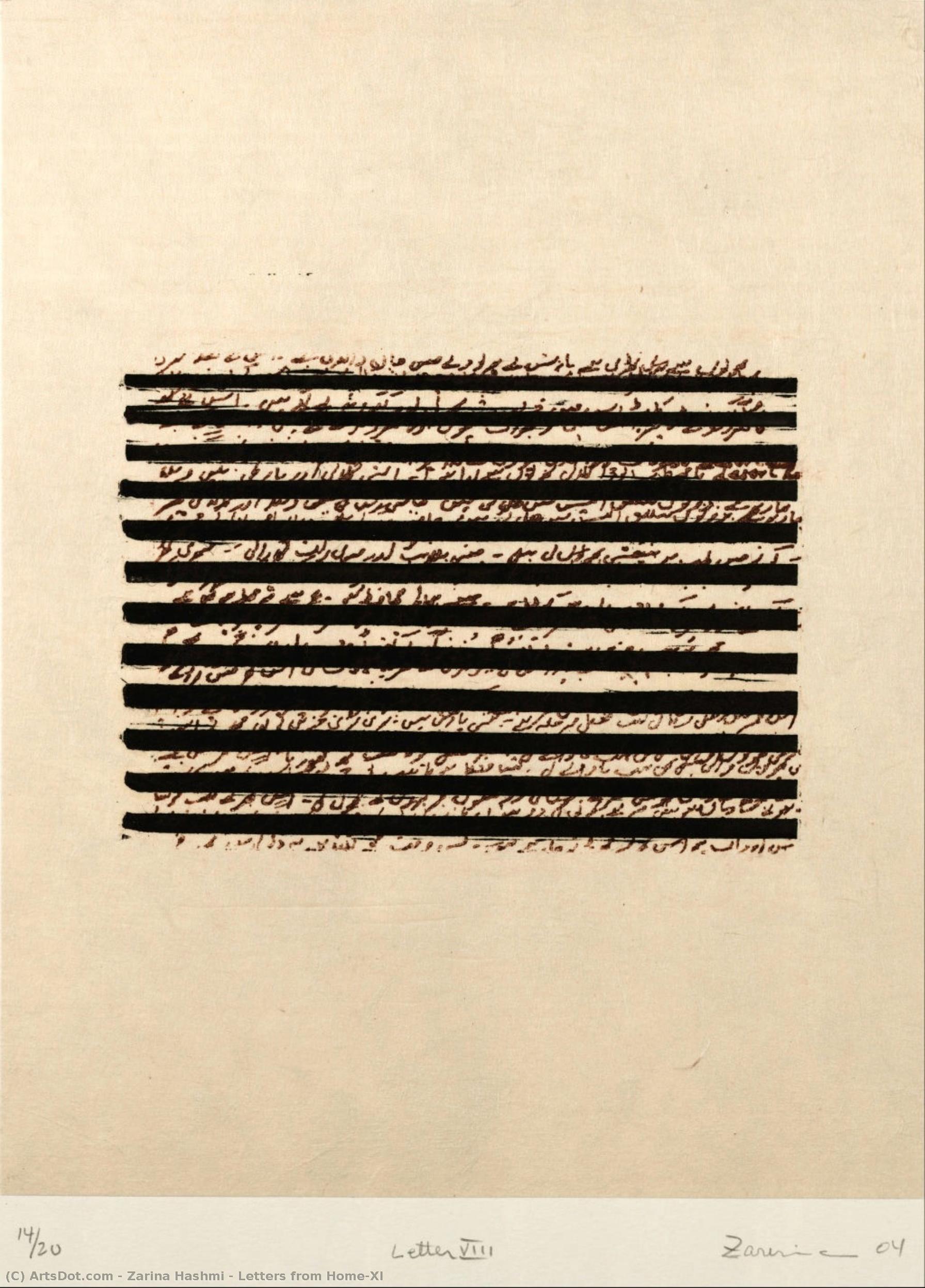 Letters From Home-xi — Zarina Hashmi