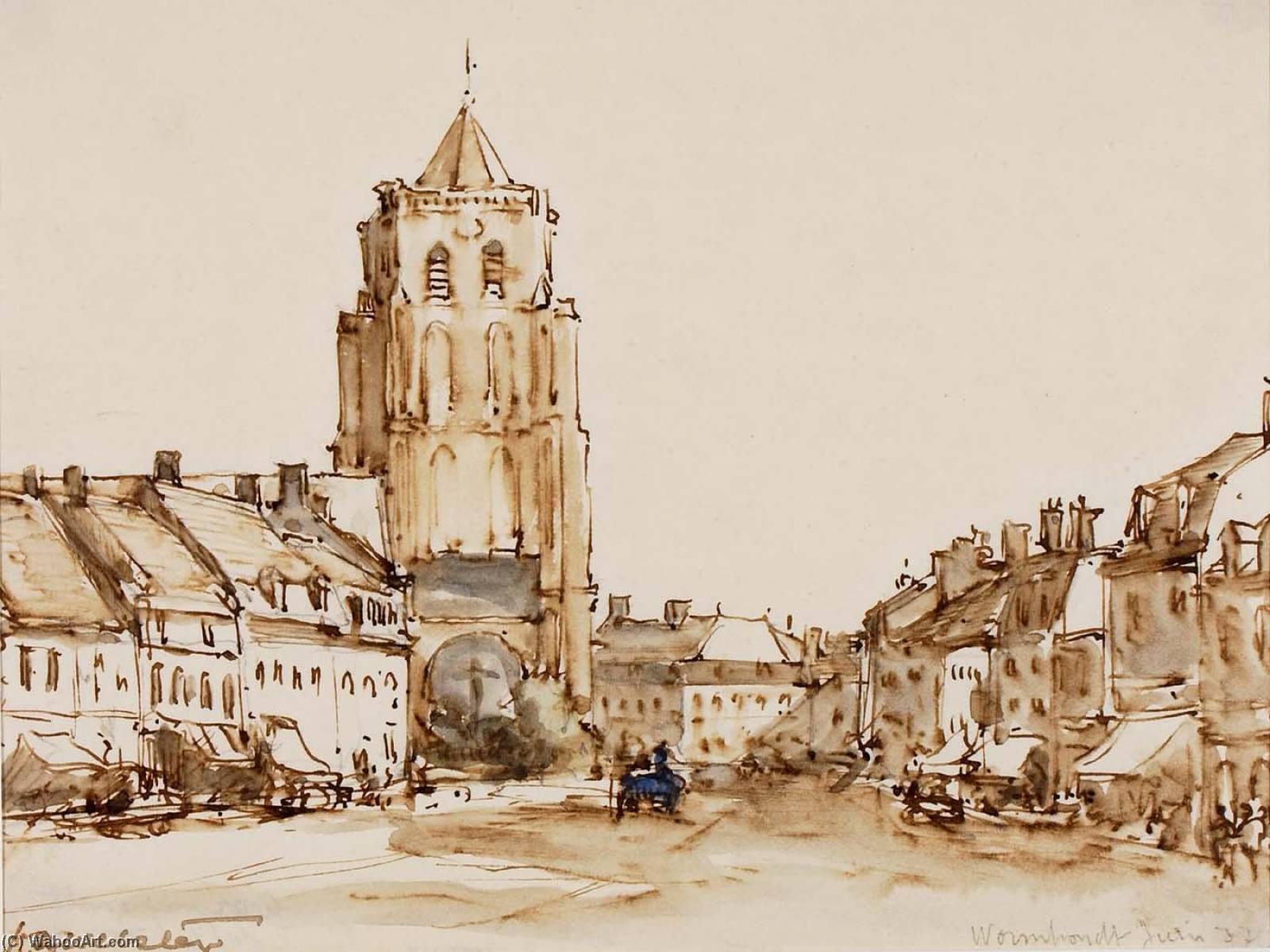 Wormhoudt, Flanders — Herman Armour Webster
