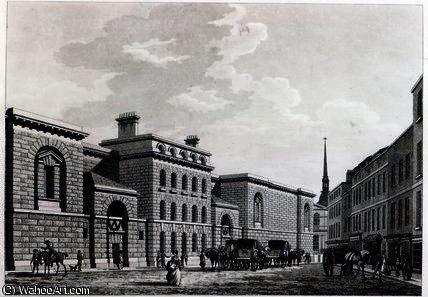 Newgate Prison — Thomas Malton Junior