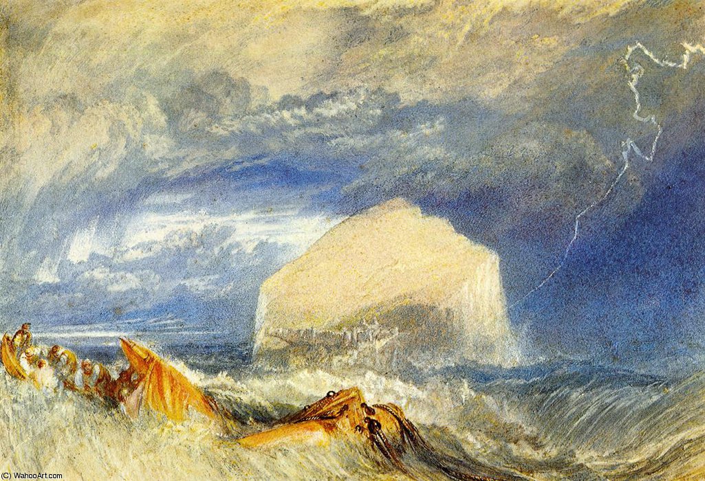 The Bass Rock — Joseph Mallord William Turner