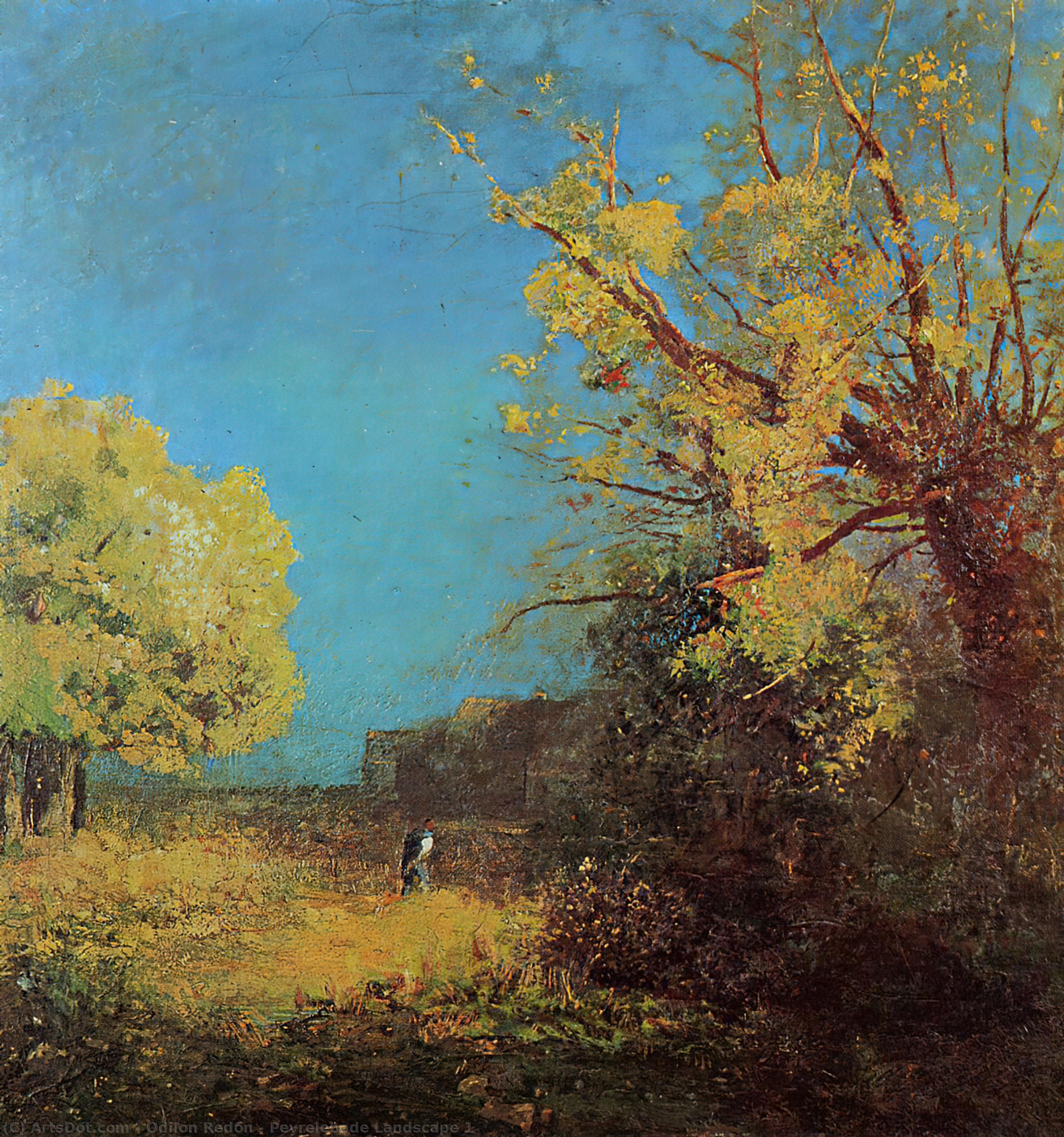 Peyrelebade Landscape 1 — Одилон Редон