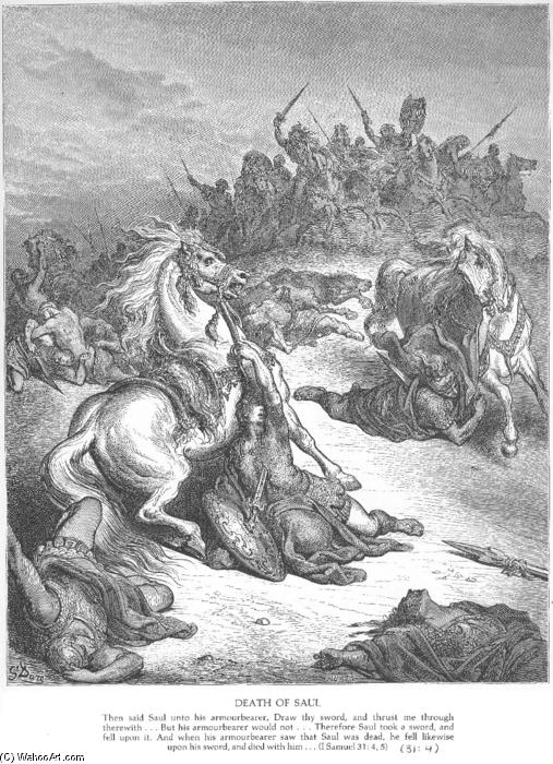 The Death Of Saul — Paul Gustave Doré