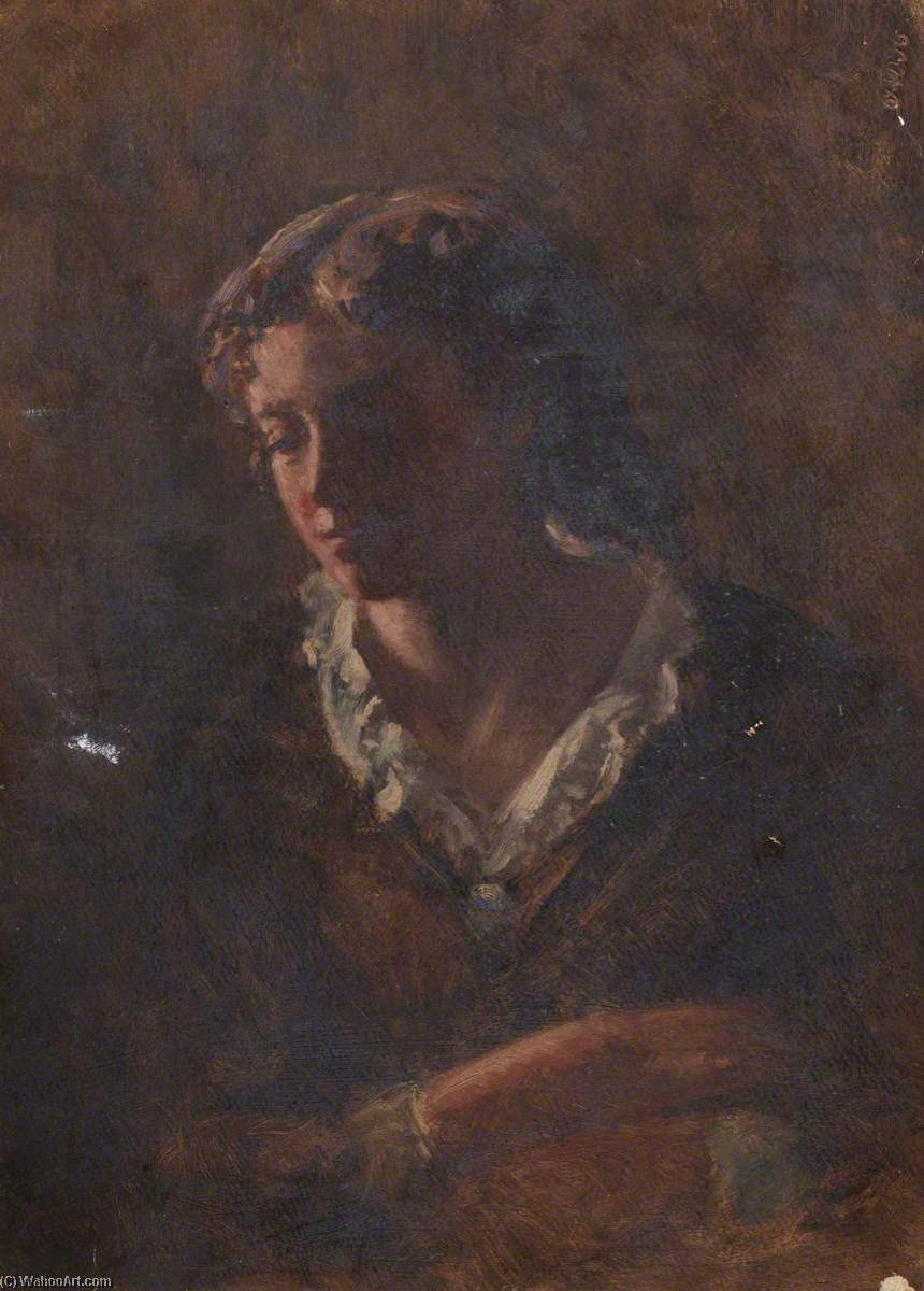 Portrait Of A Girl In Shadow — Thomas Stuart Smith