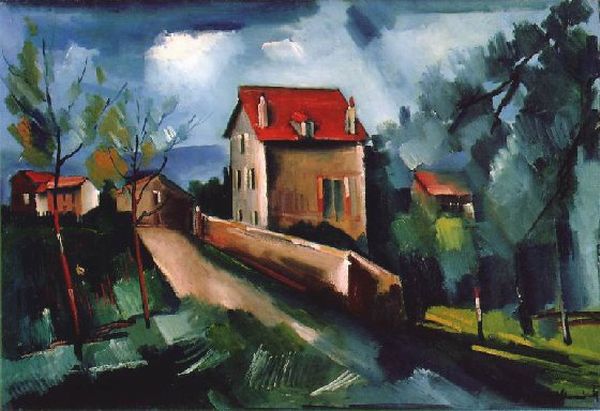 Landscape Of Valmondois — Maurice De Vlaminck