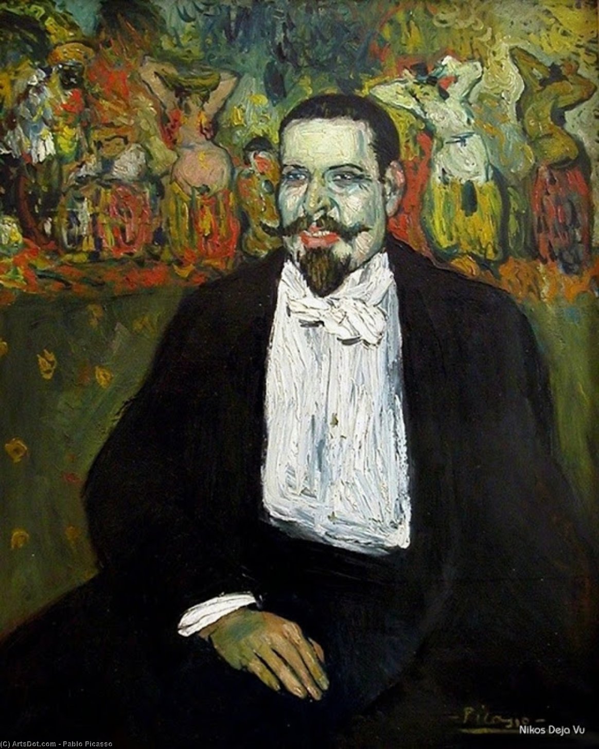 Portrait De Gustave Coquiot — Pablo Picasso