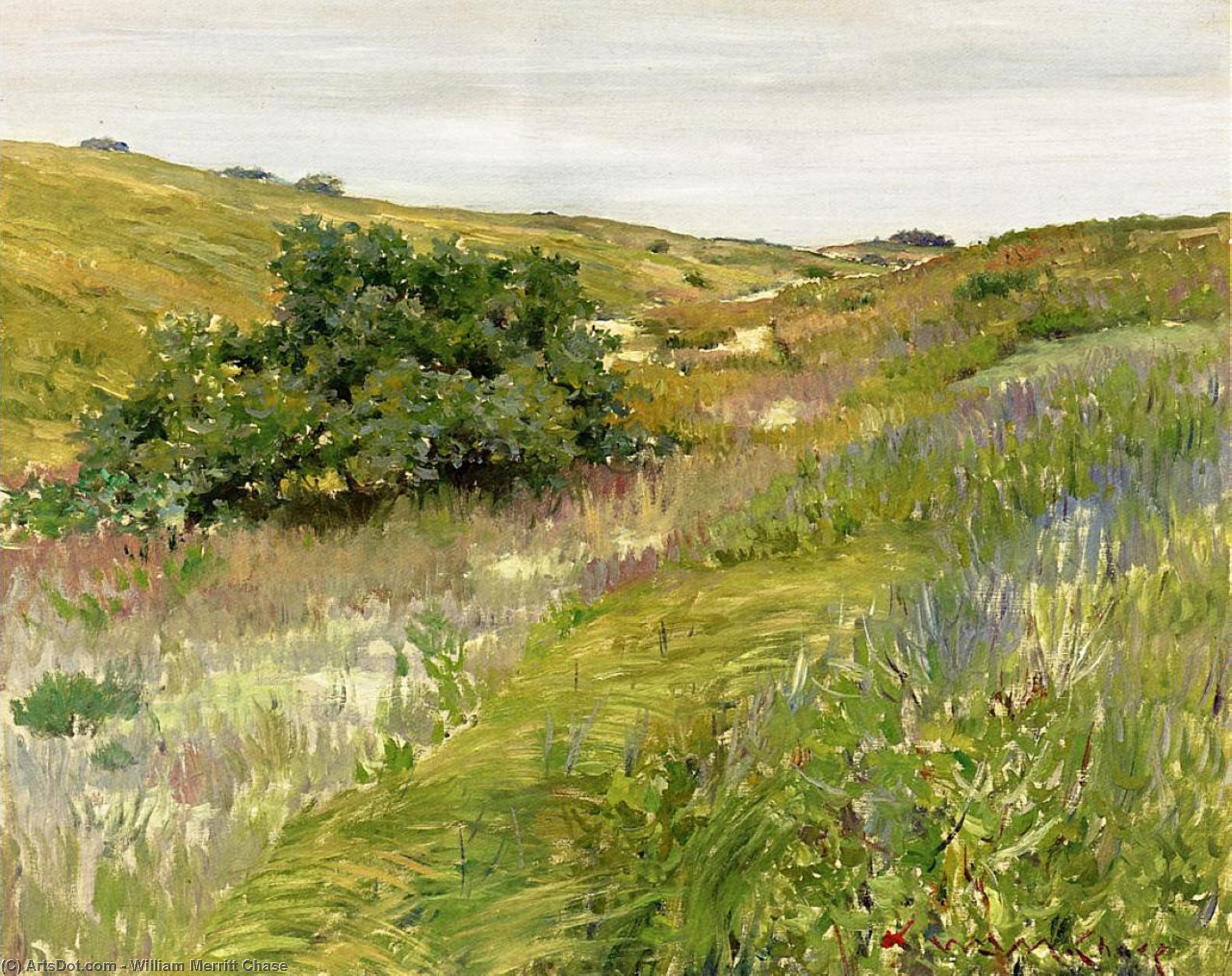 Landschaft, Shinnecock Hills — William Merritt Chase
