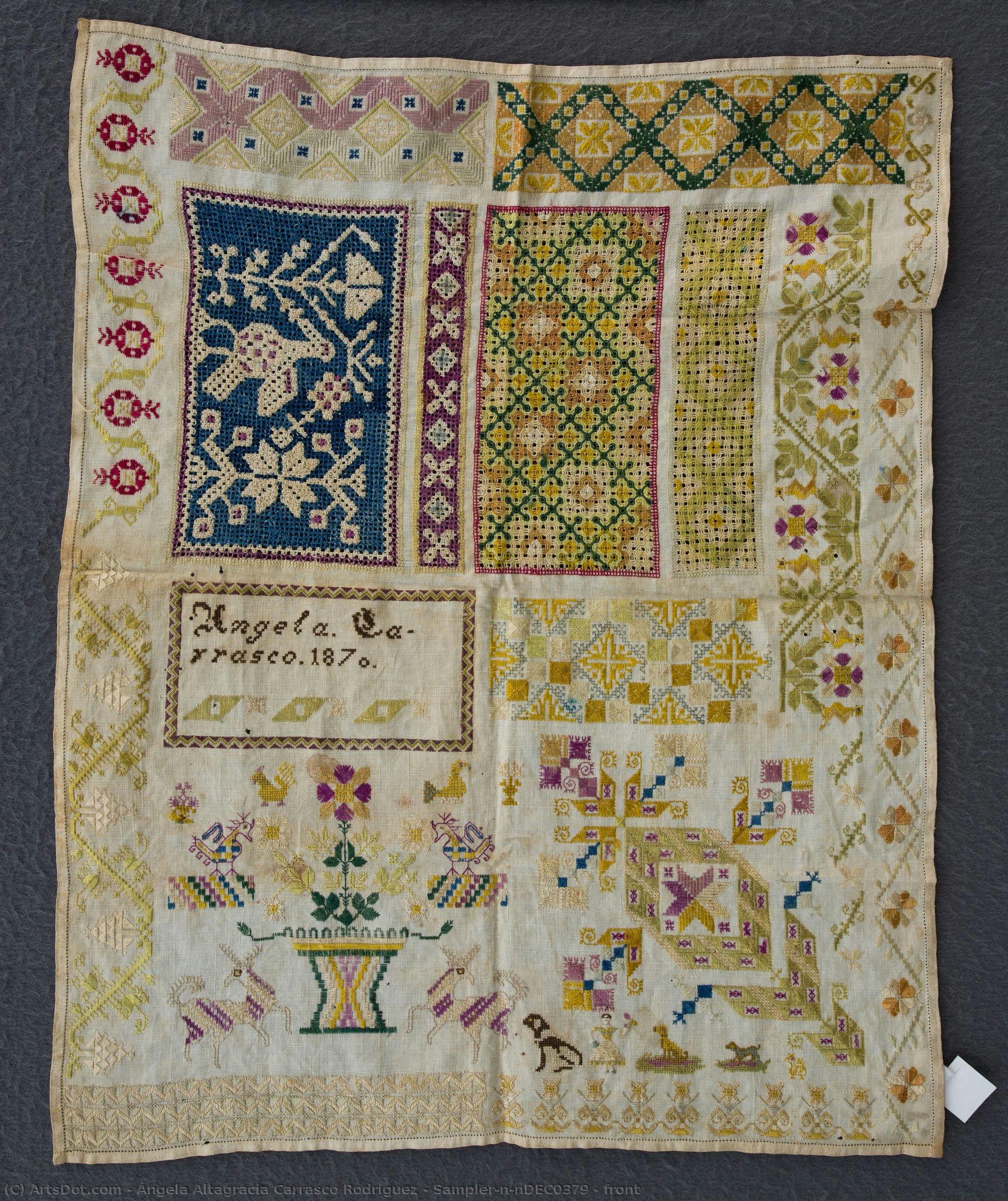 Sampler\n\ndec0379 - Front — Ángela Altagracia Carrasco Rodríguez