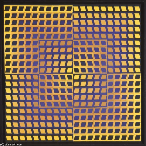 Guelbe — Victor Vasarely