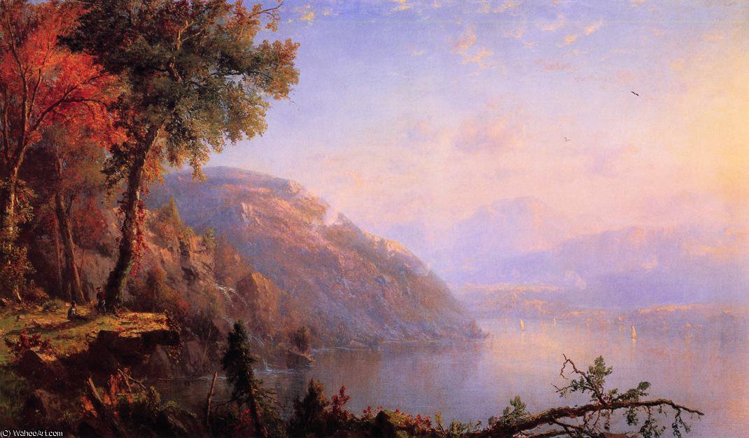 On The Upper Hudson — Régis François Gignoux