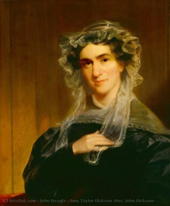 Amy Taylor Dickson (mrs. John Dickson) — John Neagle