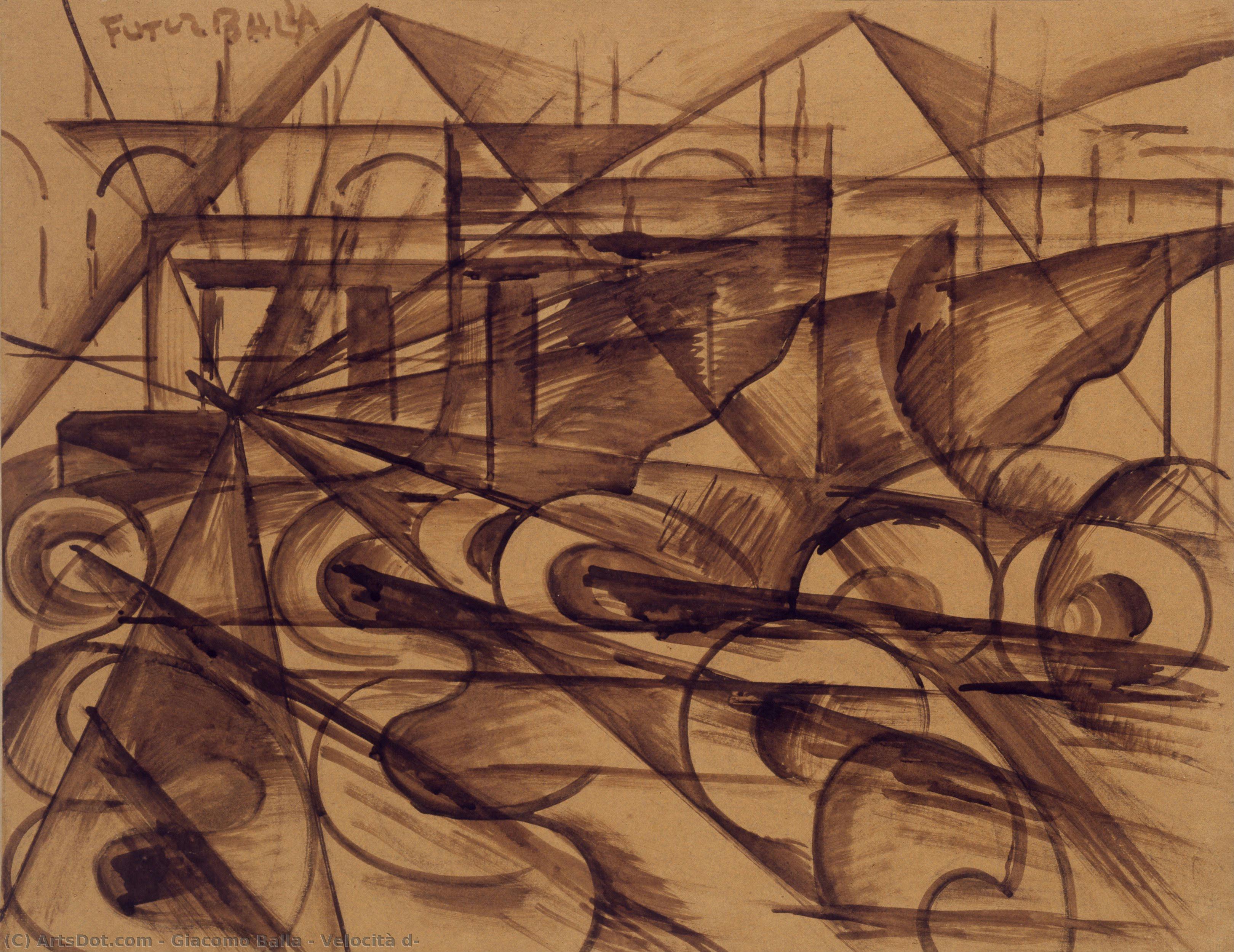 Velocità D — Giacomo Balla