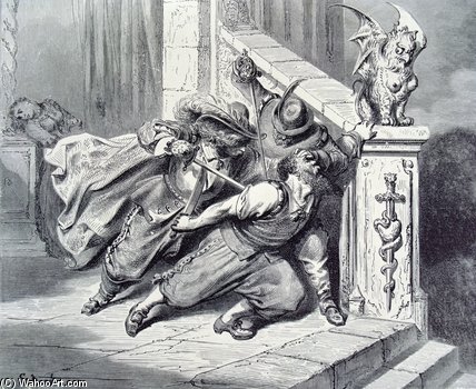 The Death Of Bluebeard — Paul Gustave Doré