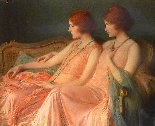 The Bouvier Sisters — Albert Herter