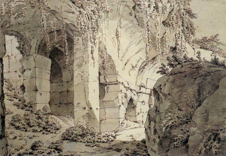 Part Of The Colosseum Seen In Sunlight — Joseph Wright Of Derby
