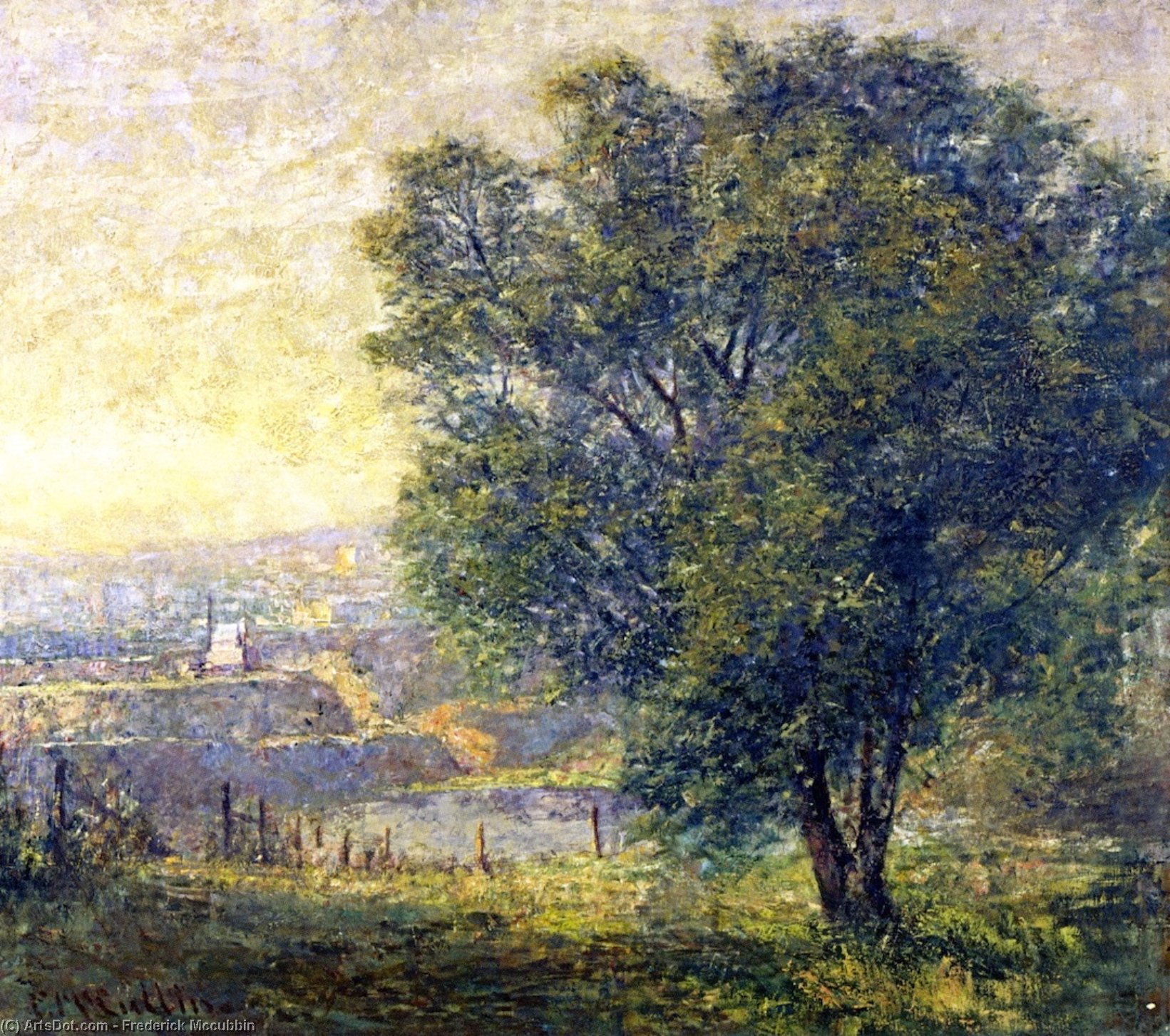 The Lime Tree (also Known As Yarra River From Kensington Road, South Yarra) — Фредерик Мекабин