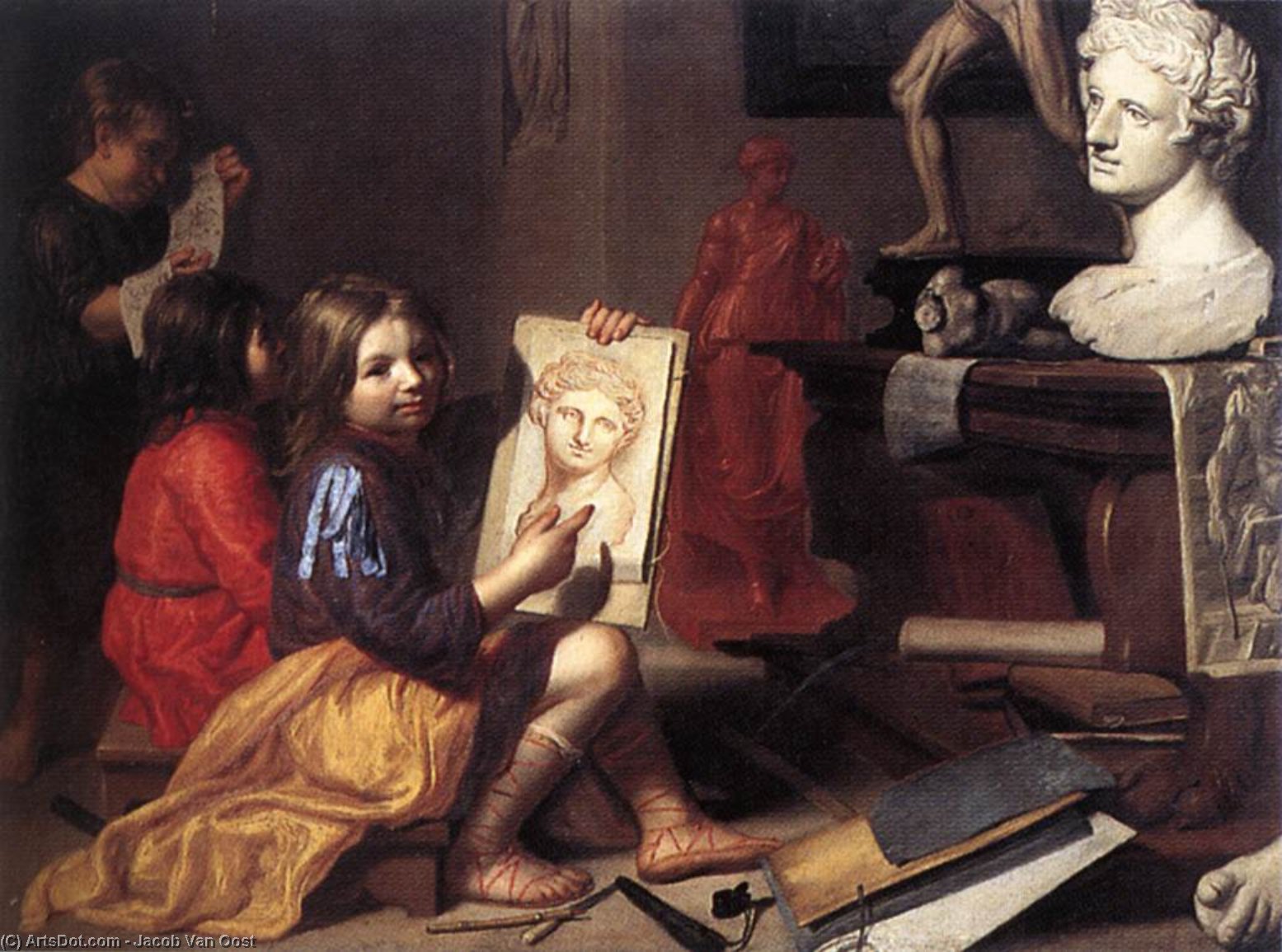 The Artist's Studio — Якоб Ван Оост
