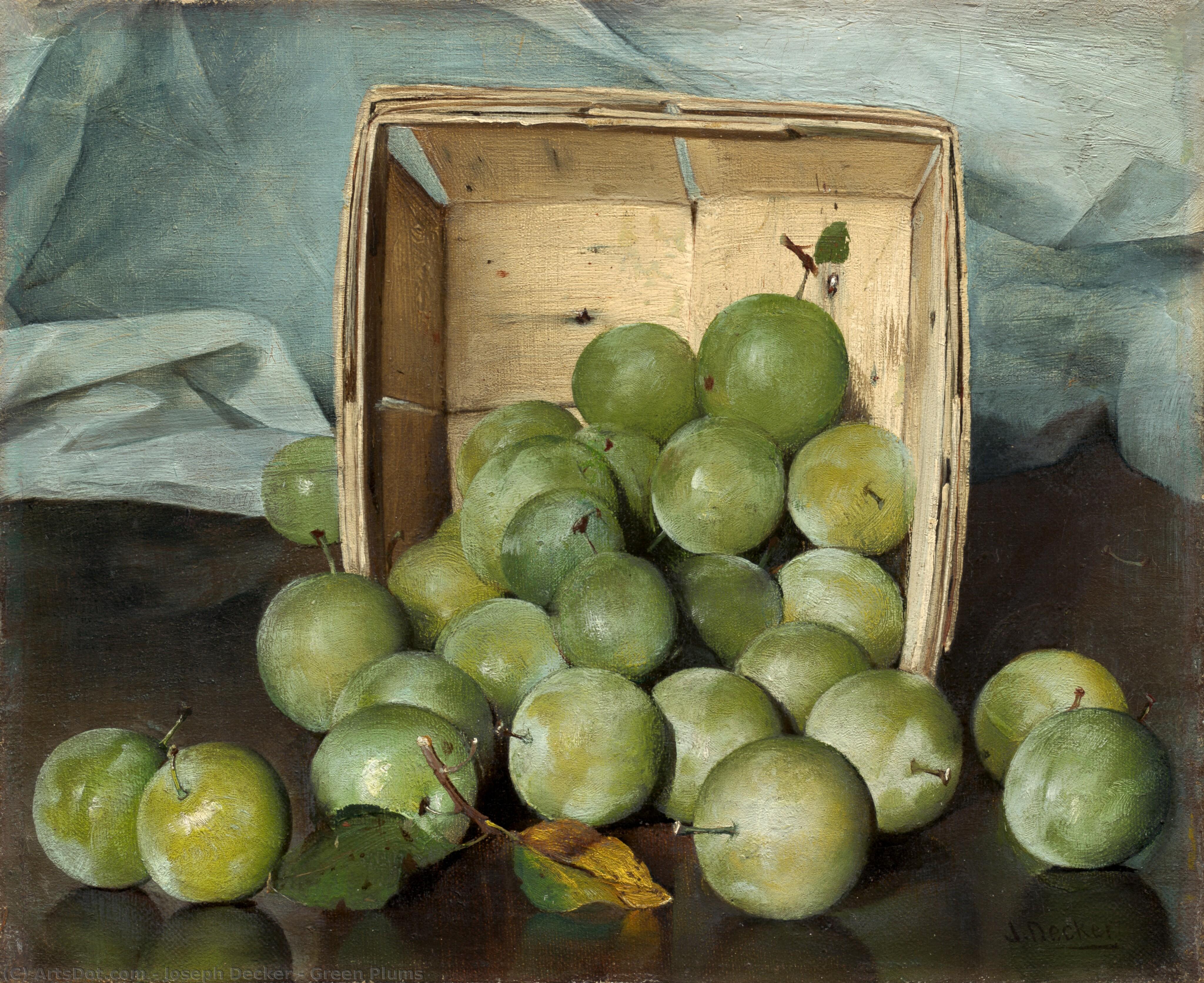Green Plums — Joseph Decker