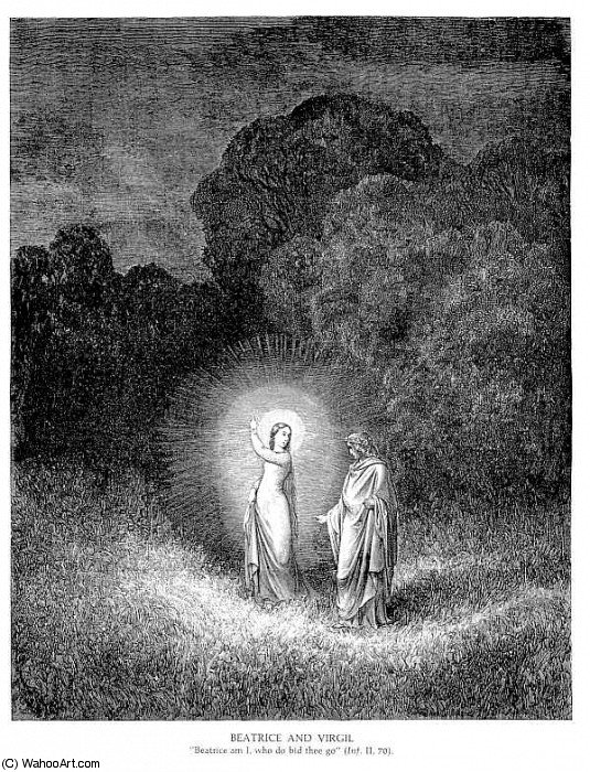 Beatriz ^ Virgilio — Paul Gustave Doré