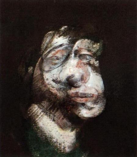Study For Three Heads, Center Panel, — Бэкон