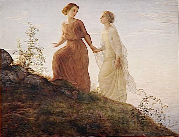 Sur La Montagne — Anne François Louis Janmot
