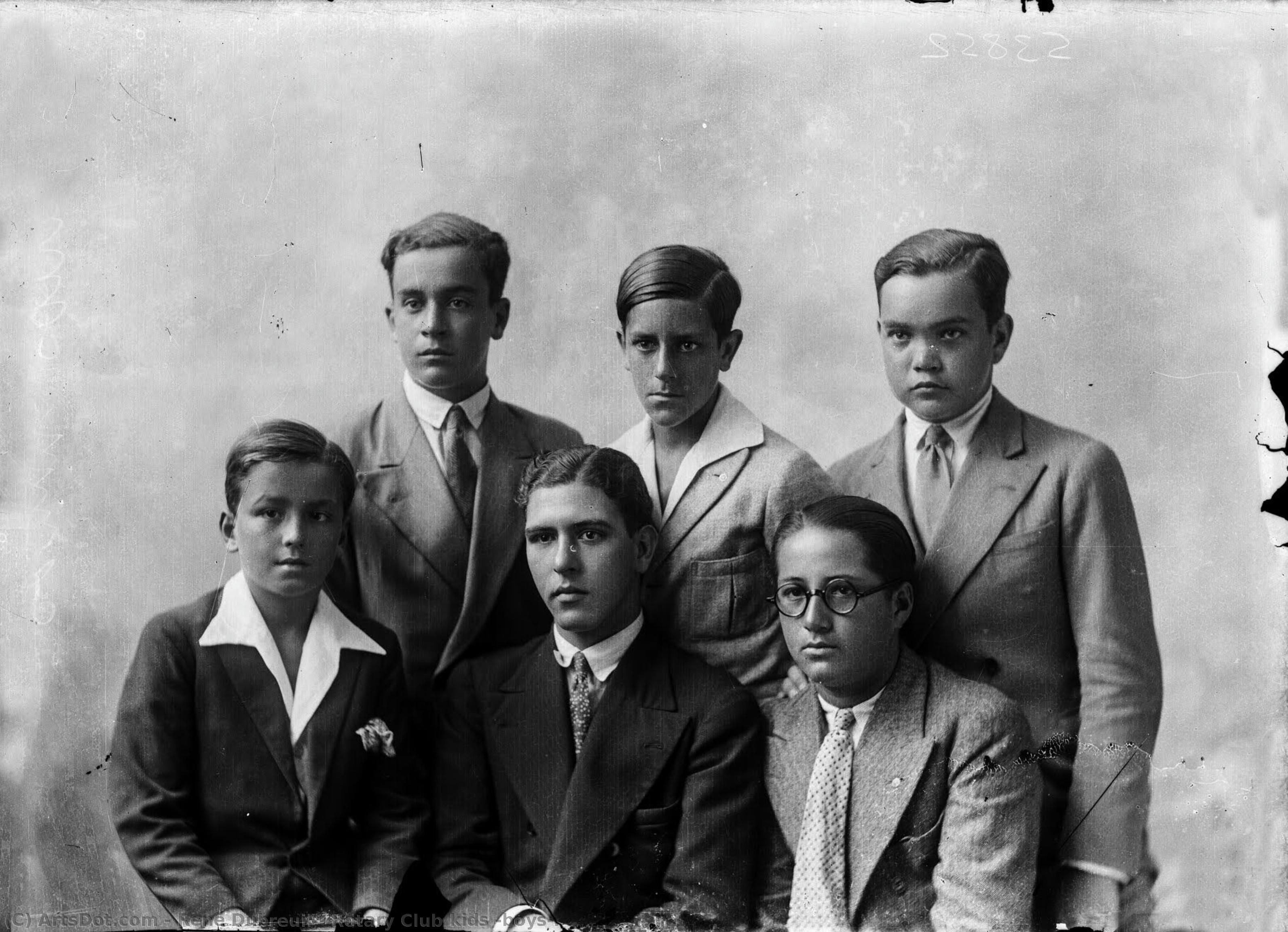 Rotary Club Kids (boys). — René Dubreuil