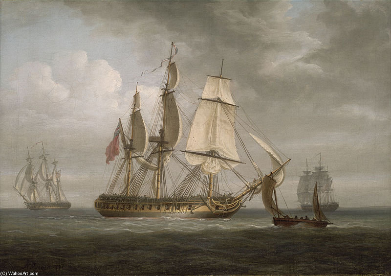 The Frigate 'triton' — Николас Покок