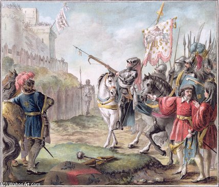 Joan Of Arc Orders The English To Leave France — Antoine Louis Francois Sergent Marceau