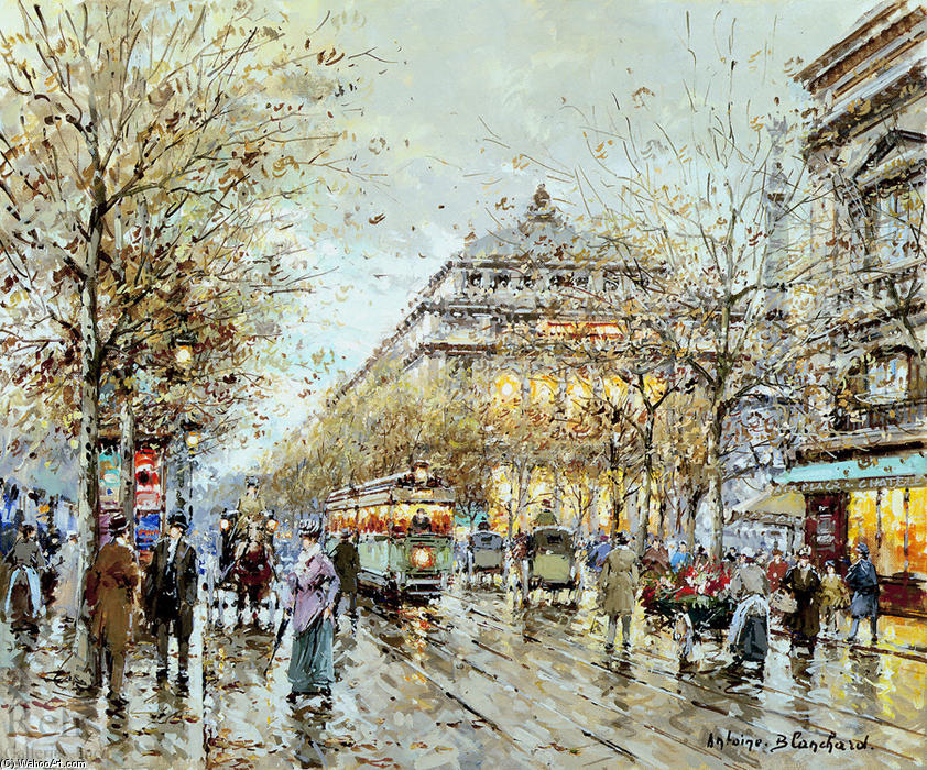 Paris, La Chatelet — Antoine Blanchard (marcel Masson)