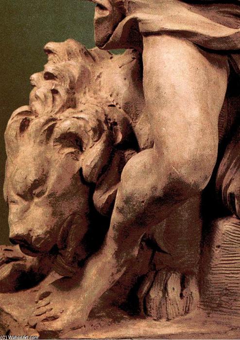Daniel And The Lion (detail) — Gian Lorenzo Bernini