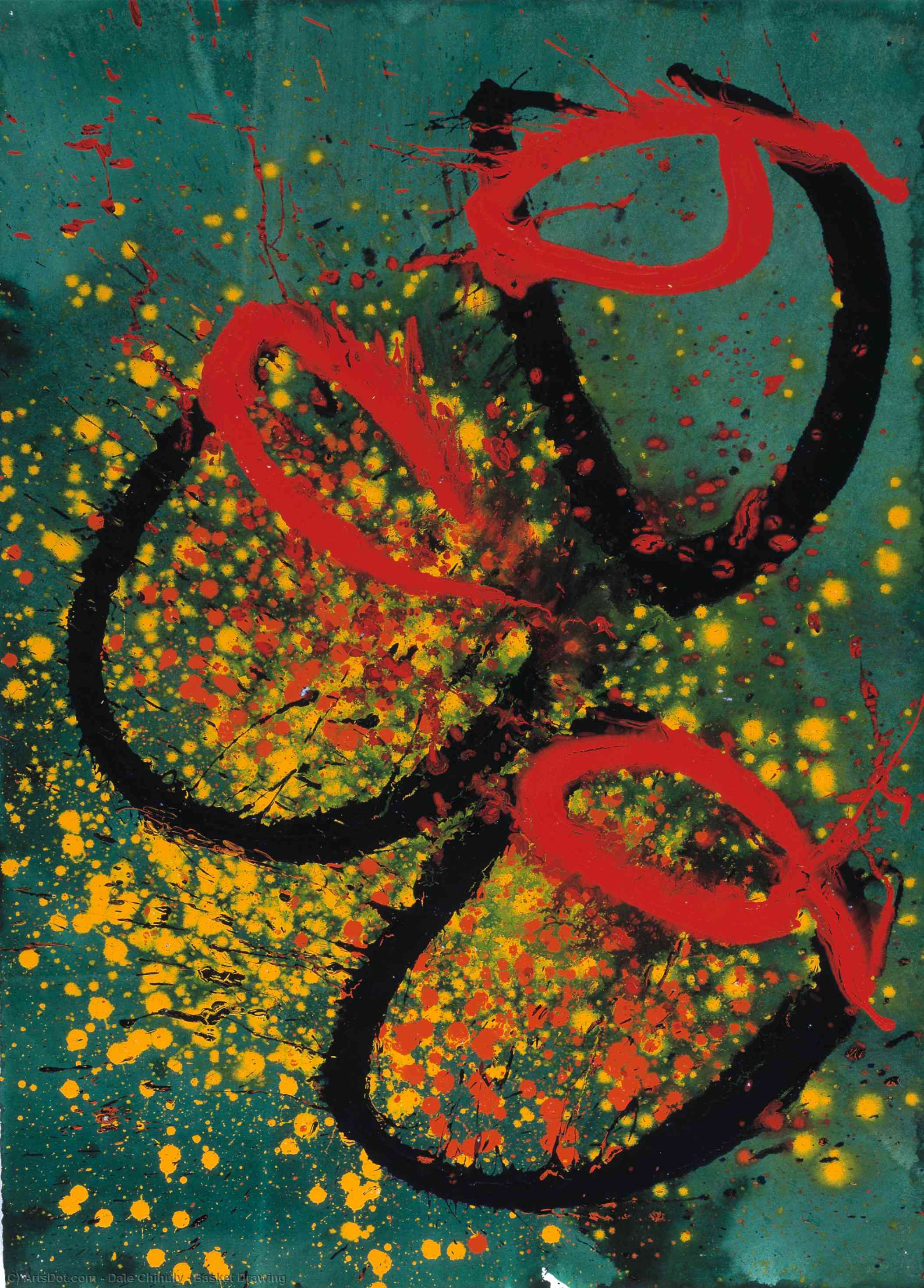 Basket Drawing — Dale Chihuly